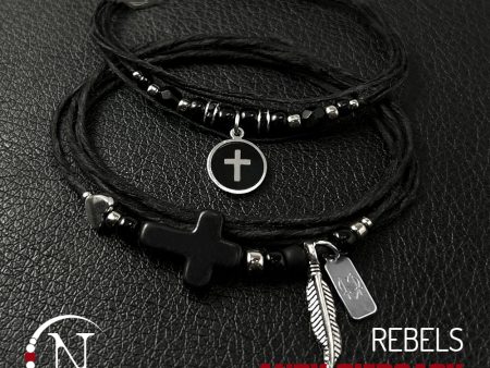 2 Piece Rebels NTIO Bracelet Bundle by Andy Biersack Fashion