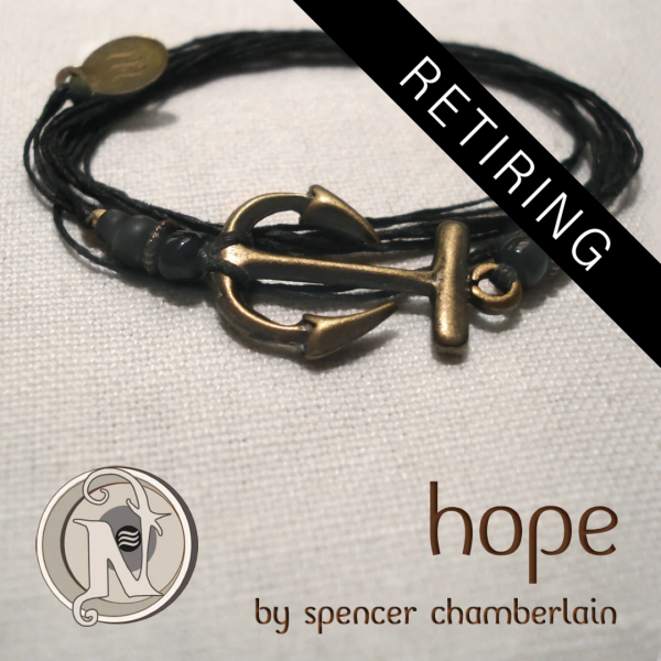 Hope NTIO Bracelet by Spencer Chamberlain - RETIRING For Discount