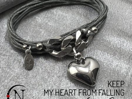 Keep My Heart From Falling NTIO Bracelet by Lilith Czar *3 More! Hot on Sale