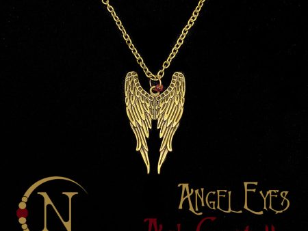 Angel Eyes NTIO Necklace by Ash Costello ~ Holiday Angels ~ RETIRING ONLY *6 MORE Fashion