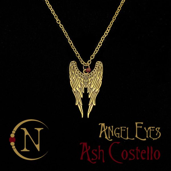 Angel Eyes NTIO Necklace by Ash Costello ~ Holiday Angels ~ RETIRING ONLY *6 MORE Fashion