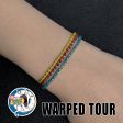 Red 25 Years NTIO Bracelet by Vans Warped Tour For Discount