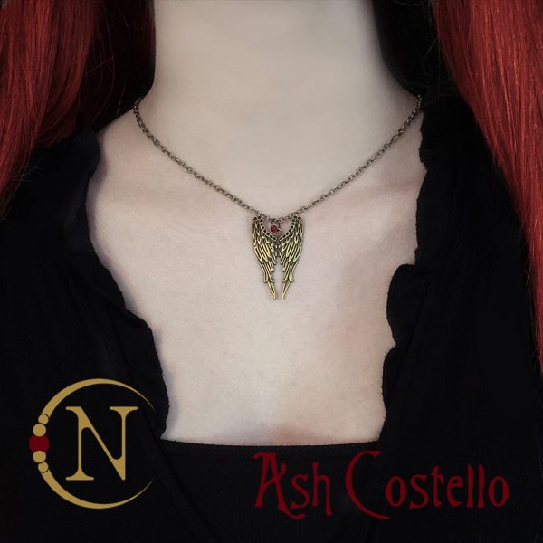 Angel Eyes NTIO Necklace by Ash Costello ~ Holiday Angels ~ RETIRING ONLY *6 MORE Fashion