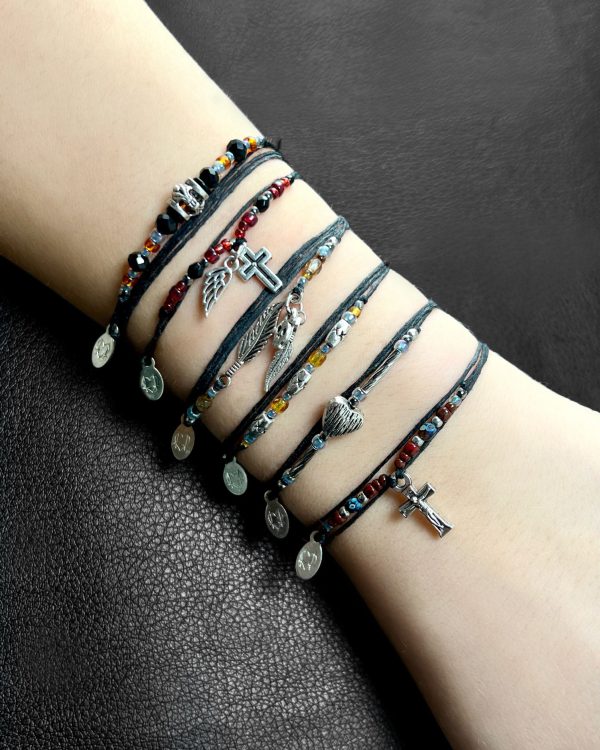 We Stitch These Wounds NTIO Bracelet by Andy Biersack Supply