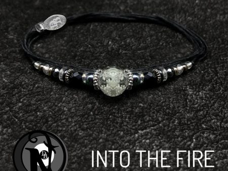 White Into the Fire NTIO Bracelet By Danny Worsnop and Ben Bruce Fashion