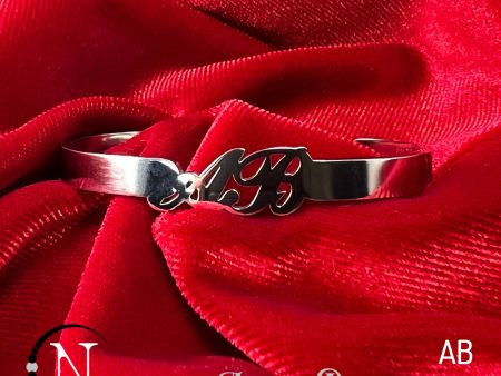 AB Artist Initials Bracelet by Andy Biersack Hot on Sale