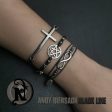 Gunmetal Against All Odds NTIO Bracelet by Andy Biersack Hot on Sale