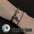 Red Remember My Warped Tour NTIO Bracelet by Vans Warped Tour Fashion