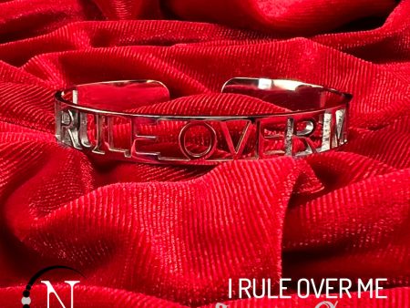 Lyric Cuff Bracelet ~ I Rule Over Me by Lilith Czar For Cheap