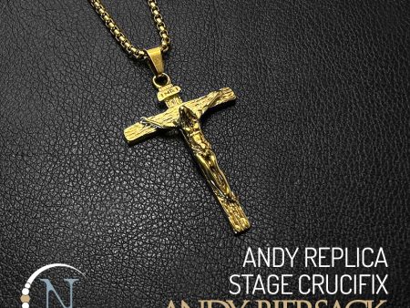 Andy Replica Stage Crucifix Necklace by Andy Biersack *1 More! Online Hot Sale