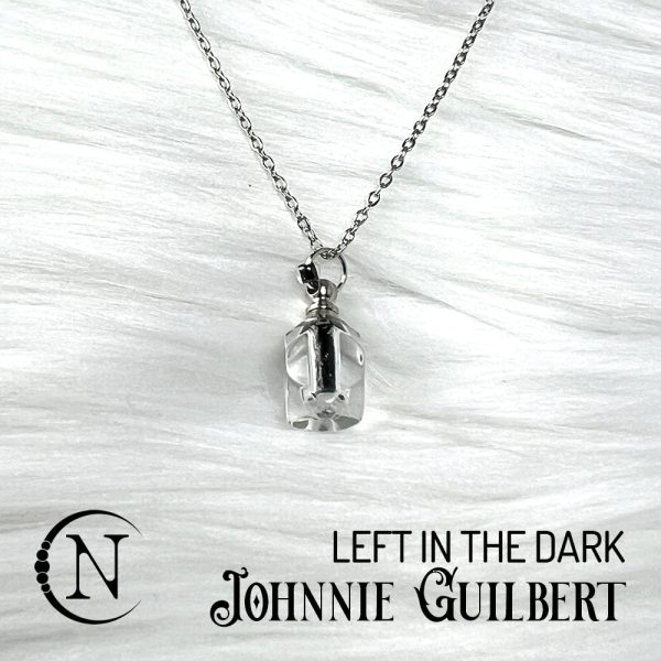 Left In The Dark Holiday 2023 Vial Necklace by Johnnie Guilbert ~ Limited Online now