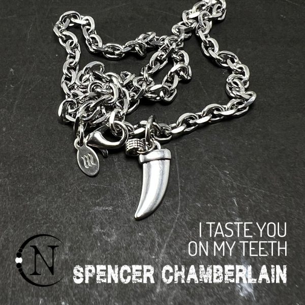 Necklace Choker ~ I Taste You On My Teeth by Spencer Chamberlain Hot on Sale