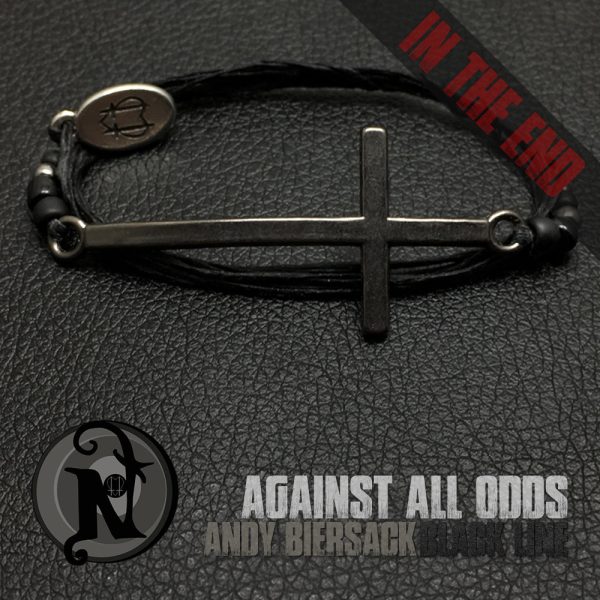 Gunmetal Against All Odds NTIO Bracelet by Andy Biersack Hot on Sale