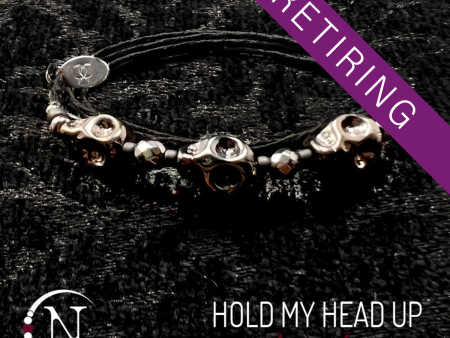 Hold My Head Up NTIO String Bracelet By Chris Cerulli *14 More! on Sale