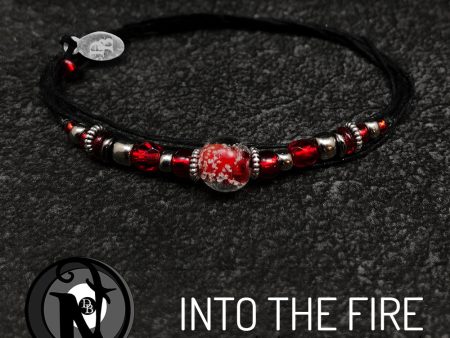 Red Into The Fire NTIO Bracelet Danny Worsnop & Ben Bruce Online