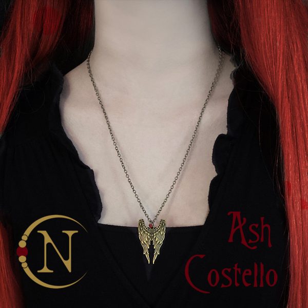 Angel Eyes NTIO Necklace by Ash Costello ~ Holiday Angels ~ RETIRING ONLY *6 MORE Fashion