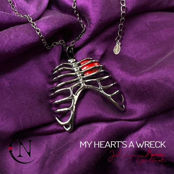 My Heart s A Wreck NTIO Necklace by Johnnie Guilbert Discount