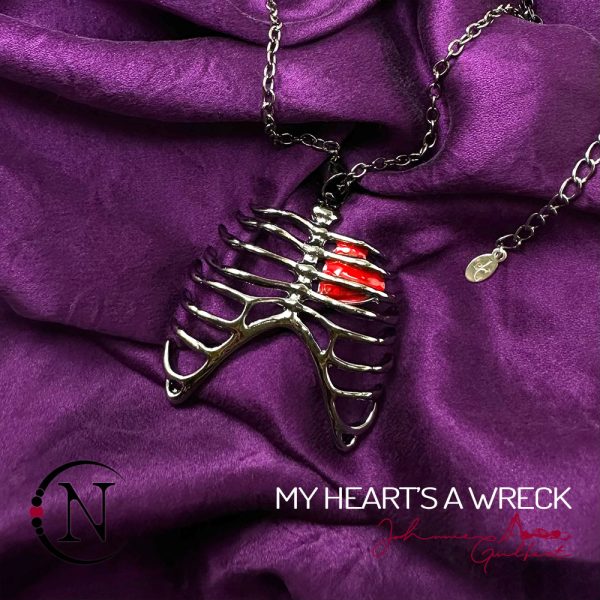 My Heart s A Wreck NTIO Necklace by Johnnie Guilbert Discount