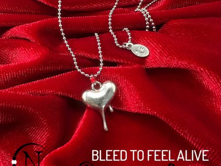 Bleed To Feel Alive Holiday 2023 Necklace Choker by Remington Leith ~ Limited Online Sale