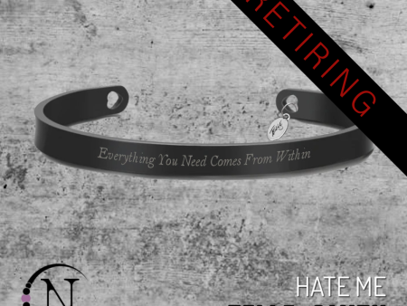 Hate Me Cuff Bracelet by Telle Smith *4 of Each Left! Online Sale