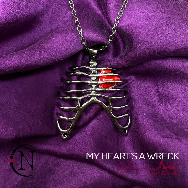 My Heart s A Wreck NTIO Necklace by Johnnie Guilbert Discount