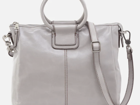 Sheila Medium Satchel - Light Grey Online now