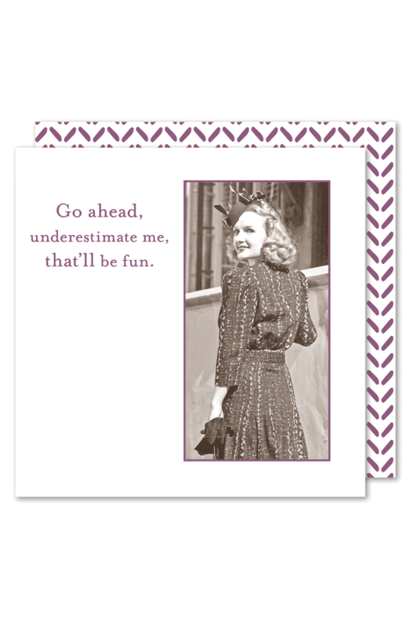 SM Cocktail Napkins - Underestimate Me Fashion