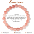 Spiritual Healing Crystal Natural Stone Bracelet-SJ002 Online now