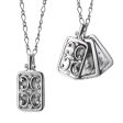 MRK Rectangular Gate Locket Necklace Discount