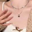 [New Style]Amber Eye Necklace-SS004 Discount