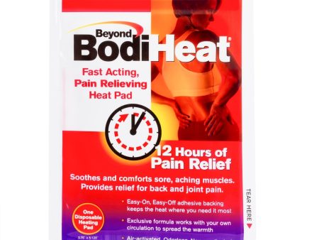 BodiHeat® Fast Acting Pain Relieving Heat Pad 1s Hot on Sale