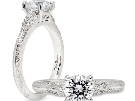 Peter Storm Detailed Solitaire Engagement Ring Online