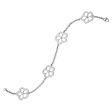 Gumuchian G. Boutique 18k White Gold Diamond Daisy Bracelet on Sale