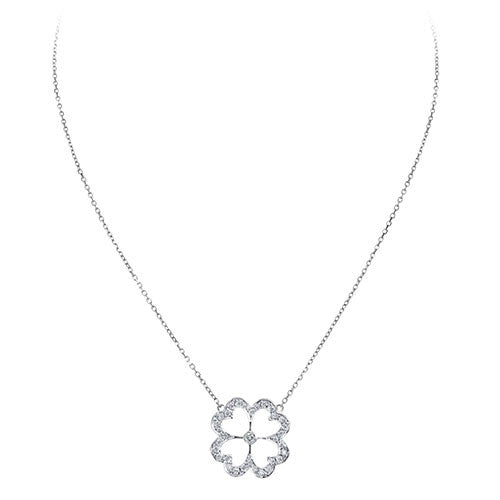 Gumuchian G. Boutique 18k White Gold Diamond Kelly Necklace For Discount