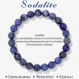 Spiritual Healing Crystal Natural Stone Bracelet-SJ002 Online now