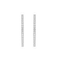 Memoire Oval Diamond Hoops Online Sale