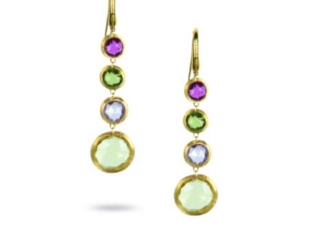 Marco Bicego Jaipur Mixed Gemstones Drop Earrings For Discount