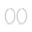 Memoire Oval Diamond Hoops Online Sale