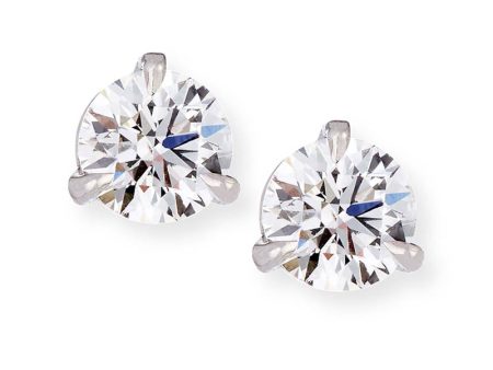 Memoire 3 Prong Stud Earrings Fashion