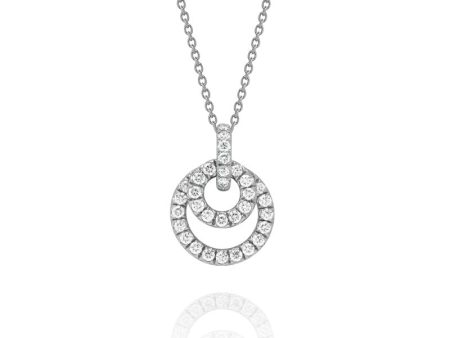 Gumuchian Moon Phase 18k White Gold Diamond Necklace Discount