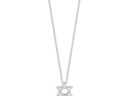 Roberto Coin Star of David Diamond Pendant Necklace Online now