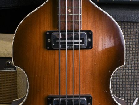 1967 Hofner Violin Beatle Bass - Sunburst Online