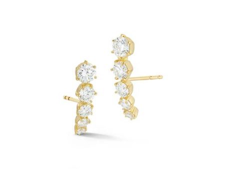 Jade Trau Ara Five Stone Studs Online now