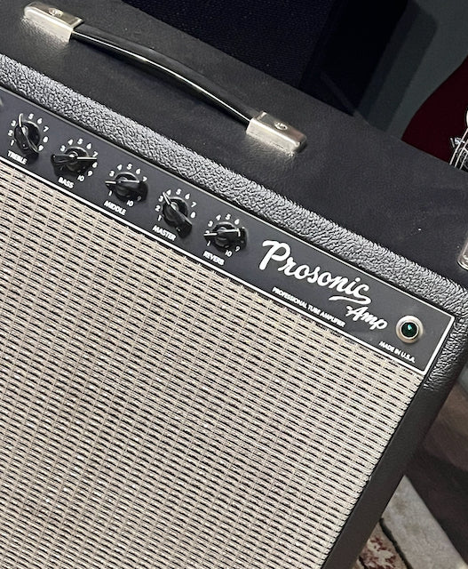 1997 Fender Prosonic 2x10 Combo Black Fashion