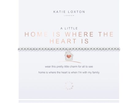 A LITTLE HOME IS WHERE THE HEART IS BRACELET Sale