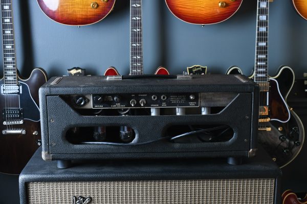 1964 Fender Tremolux Blackface Pre-CBS Vintage Piggyback Amplifier AB763 on Sale