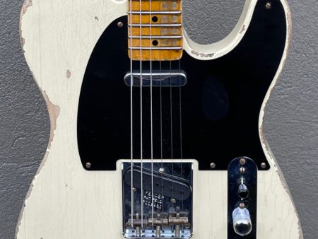 2021 Fender Custom Shop 1952 Telecaster Heavy Relic Vintage White Blonde Online now