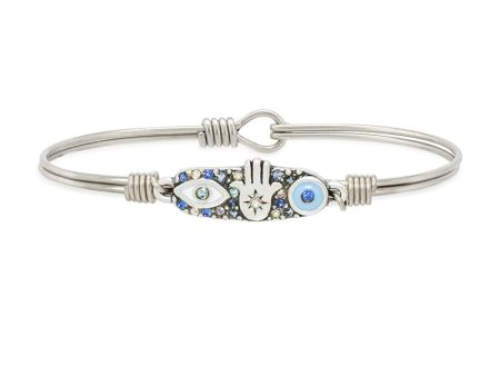 PROTECTION MEDLEY BANGLE BRACELET For Sale