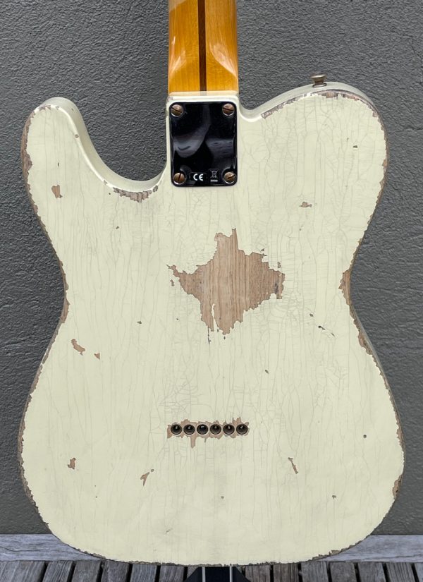 2021 Fender Custom Shop 1952 Telecaster Heavy Relic Vintage White Blonde Online now