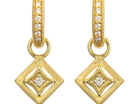 Jude Frances Diamond Kite Earring Charms on Sale